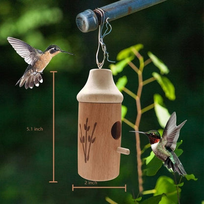 LUMANEE® Wooden Hummingbird House (Set 3 Pcs)