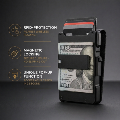 Lumanee MagVault® Minimalist Wallet - Maximum Capacity. Minimal Footprint.