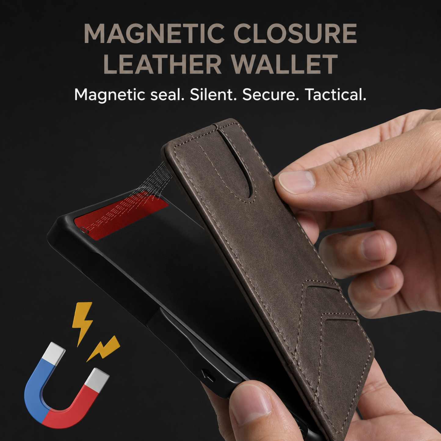 Lumanee MagVault® Minimalist Wallet - Maximum Capacity. Minimal Footprint.