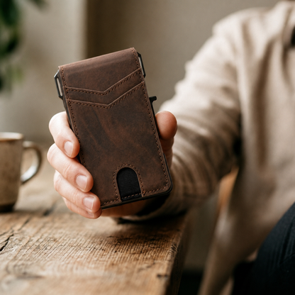 Lumanee MagVault® Minimalist Wallet - Maximum Capacity. Minimal Footprint.