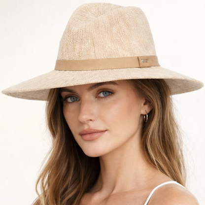 Lumanee® Packable Knit Fedora Hat