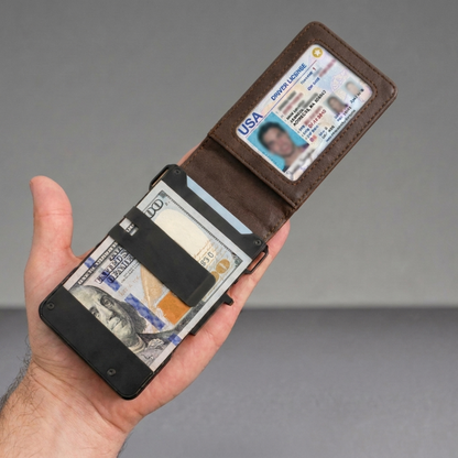 Lumanee MagVault® Minimalist Wallet - Maximum Capacity. Minimal Footprint.