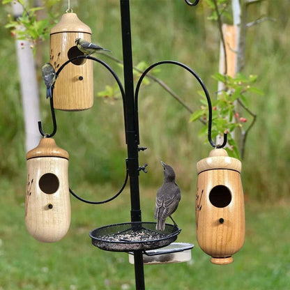 LUMANEE® Wooden Hummingbird House (Set 3 Pcs)