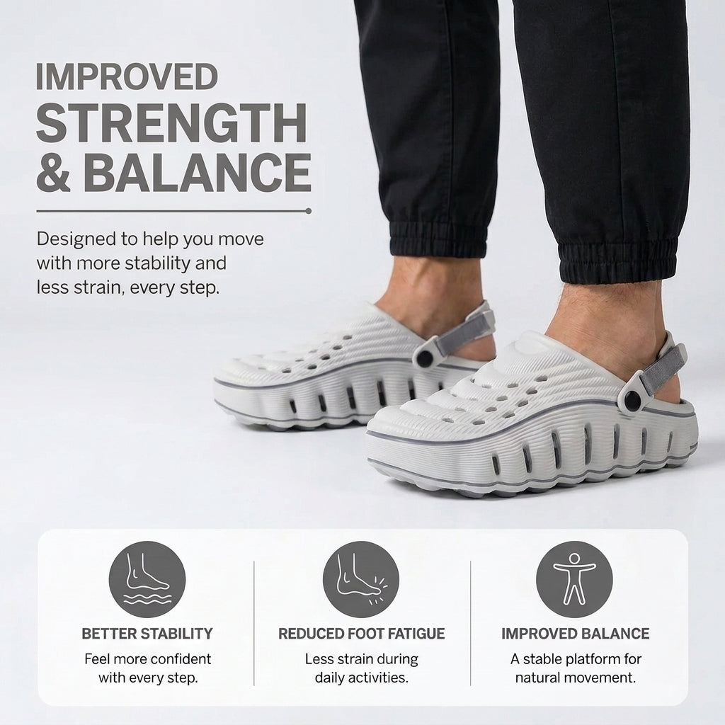 LUMANEE™  Cloud Walk Men's Clogs
