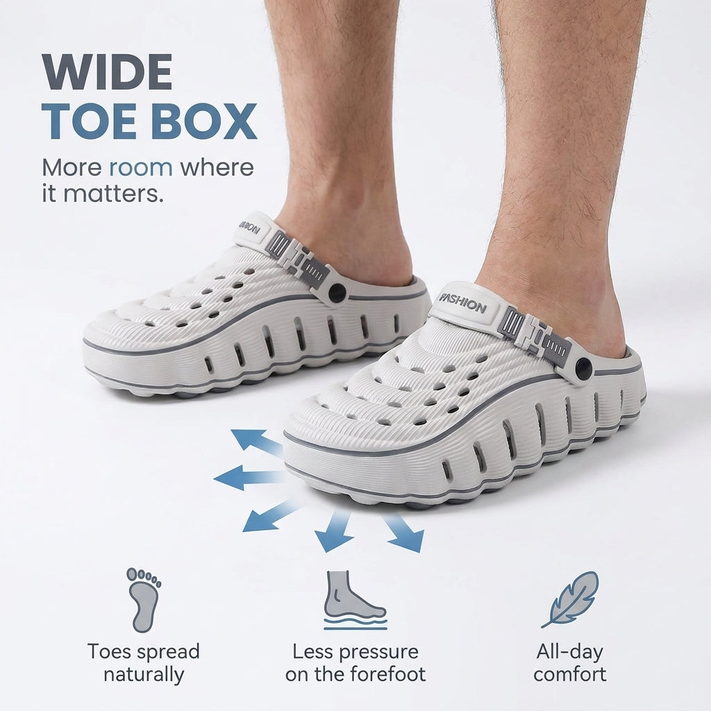 LUMANEE™  Cloud Walk Men's Clogs