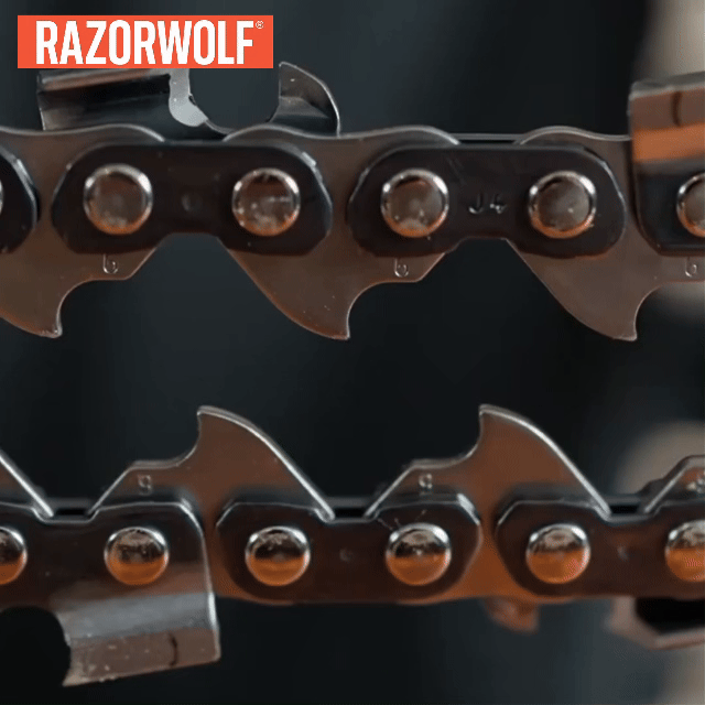 RazorWolf helping extend chainsaw chain life