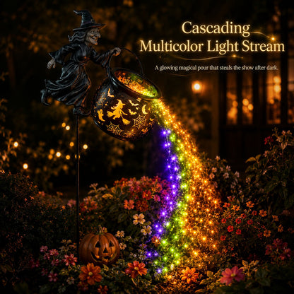 🔥Last Day 49% OFF🎃Halloween Witch Cauldron Garden Light
