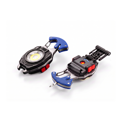 💡8-in-1 Multifunctional Keychain Flashlight🔦🌈
